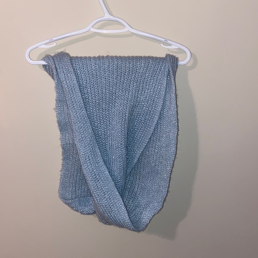 Light Blue Infinity Scarf